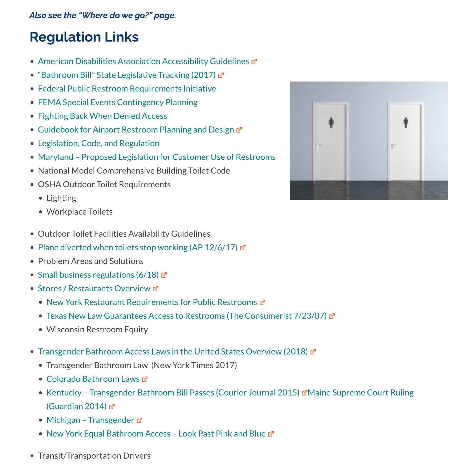 americanrestroom-regulation-links