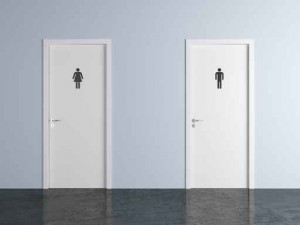 toilet doors for male and female genders